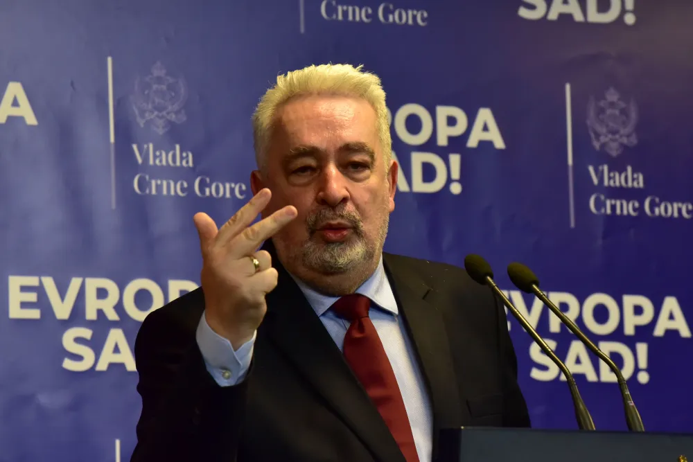 Zdravko Krivokapic-press,Vlada Crne Gore