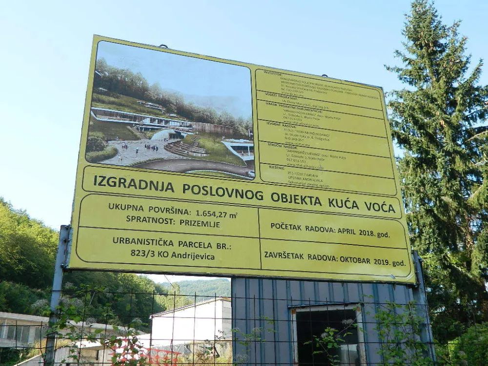 Jo&scaron; nije zav&scaron;ena Kuća voća u Andrijevici: Џемови и сокови остали само у обећањима