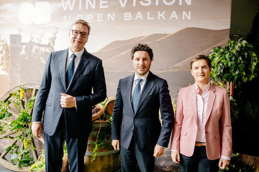 Vučić, Abazović i Brnabić