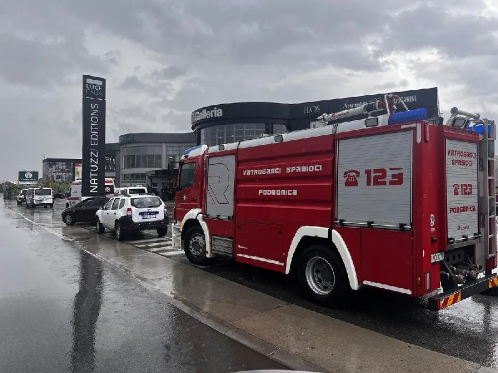 Donja Gorica: Evakuisan salon namje&scaron;taja zbog anonimne dojave o bombi