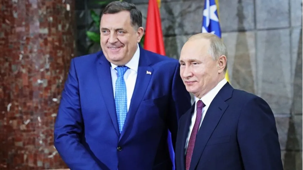 Milorad Dodik i Vladimir Putin