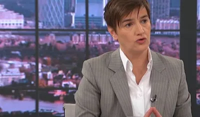 Brnabić: Pritisci na Srbiju srazmjerni licemjerju velikih sila