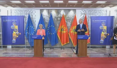 Odgođena posjeta: Magla spriječila sastanak Fon der Lajen sa Milom i Dritanom