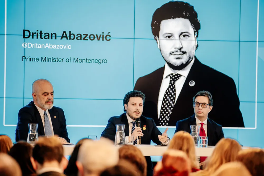 Abazović na panelu sa Ramom i Pendarovskim