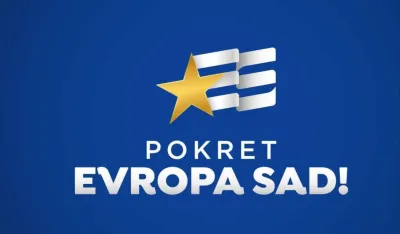 Pokret Evropa sad<br>Ilustracija