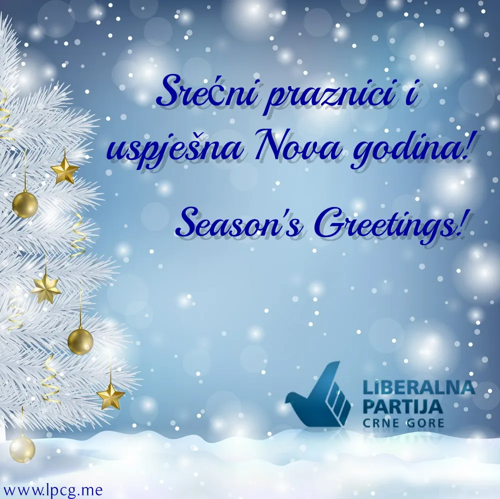 Čestitka Liberalne partije