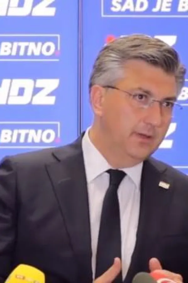 Andrej Plenković <br>HDZ.jutjub,skrin&scaron;ot