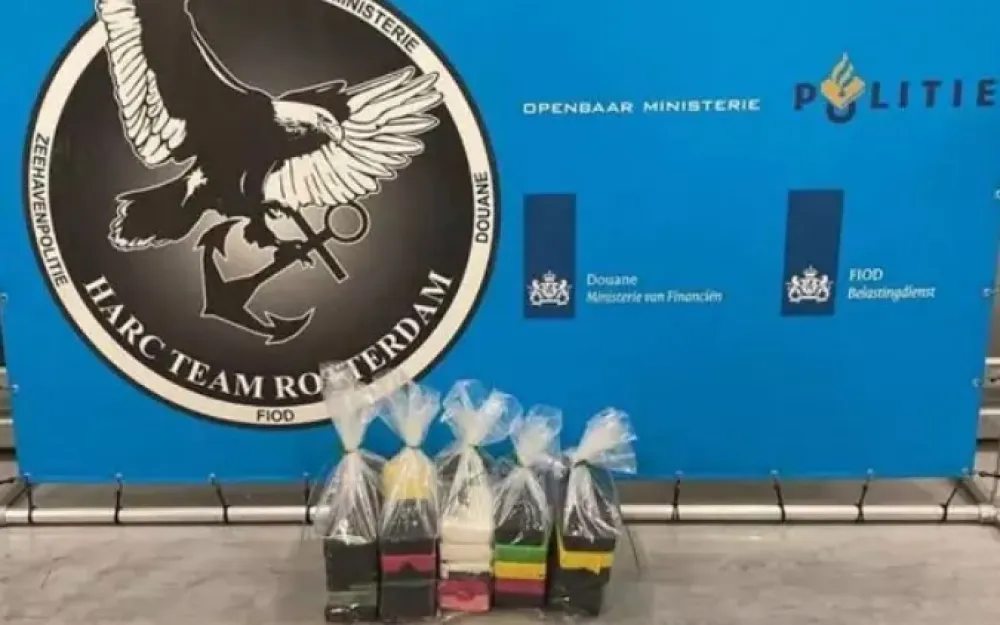 Roterdam: 50 kilograma kokaina presretnuto na brodu