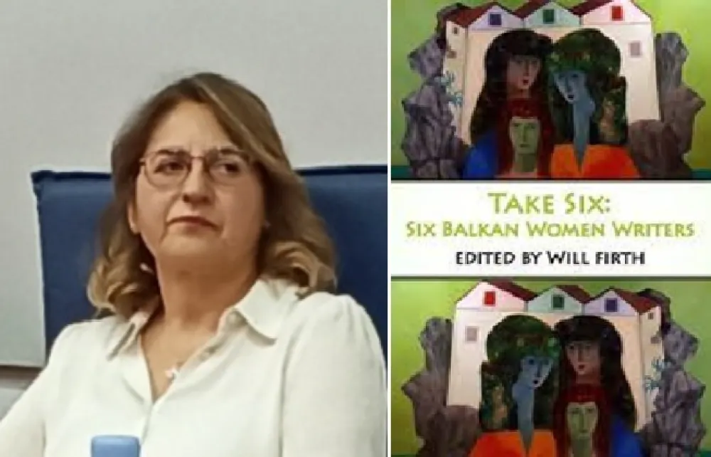 Sonja Živaljević zastupljena u zbirci "Take six"