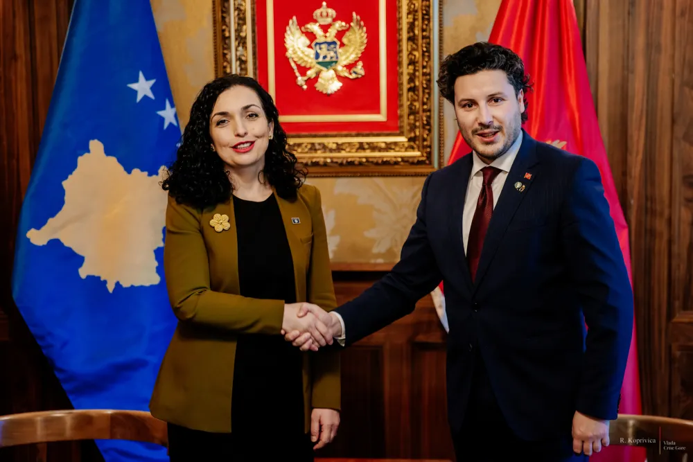 Abazović i Osmani (Foto: Vlada CG)