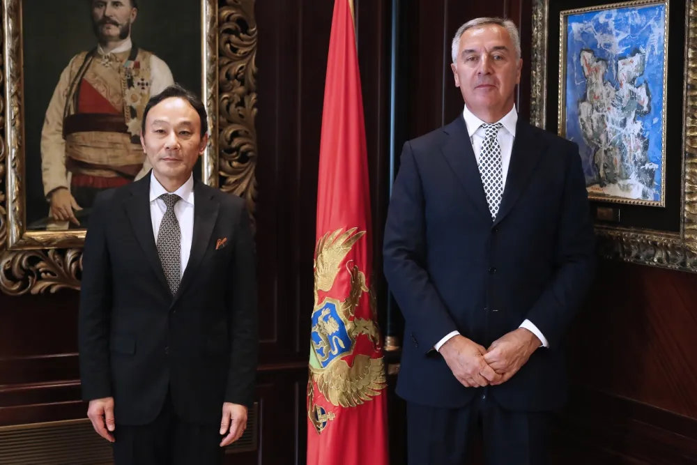 Ambasador Japana i Đukanović