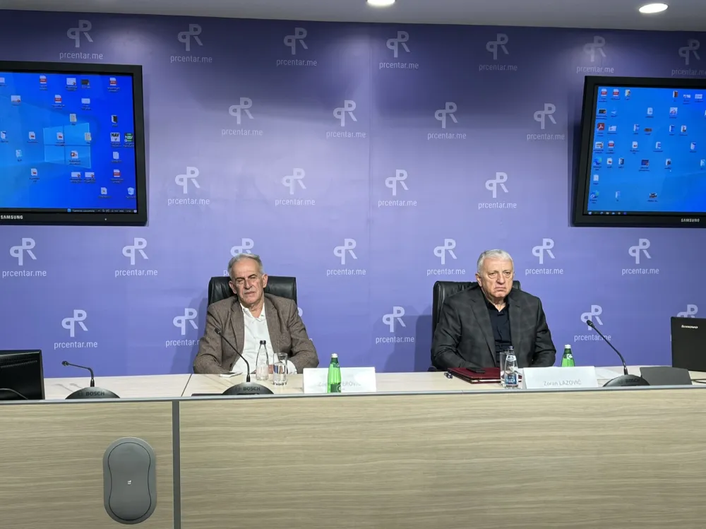 Zoran Piperović i Zoran Lazović