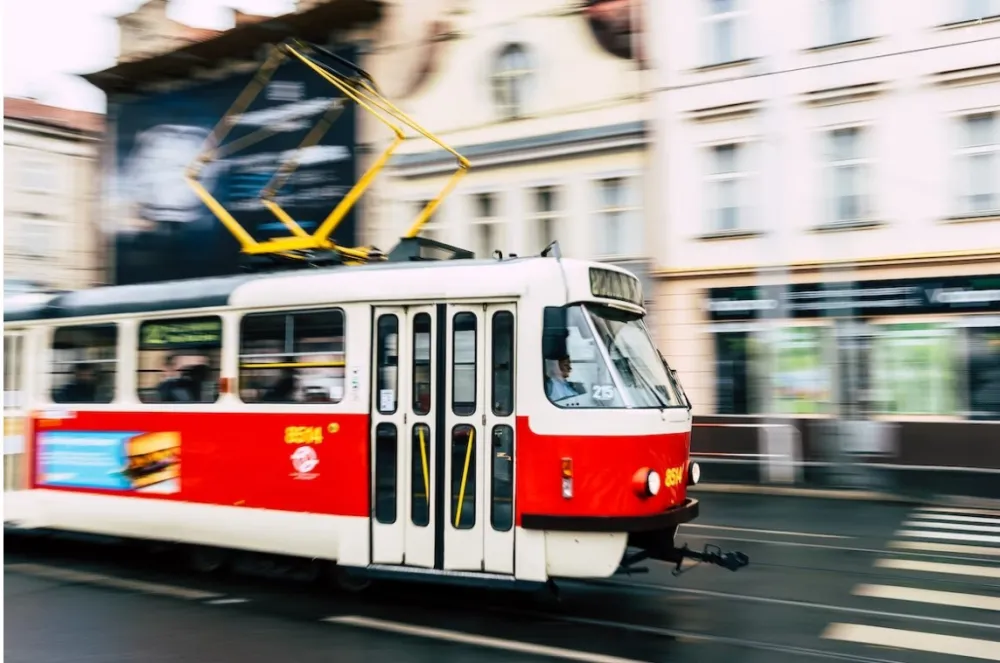 Tramvaj, ilustracija