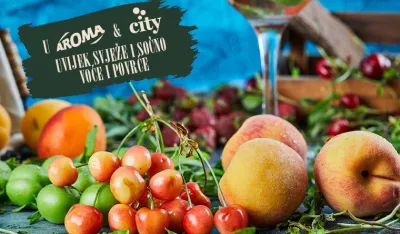 U Aroma i City marketu uvijek svježe voće i porće