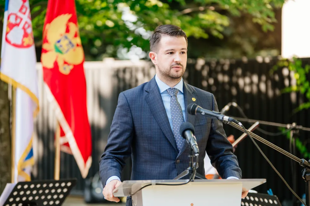 Milatović na svečanom prijemu u Crnogorskoj kući