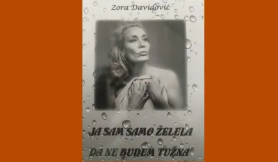 Naslovnica "Ja sam samo želela da ne budem tužna" Zora Davidović