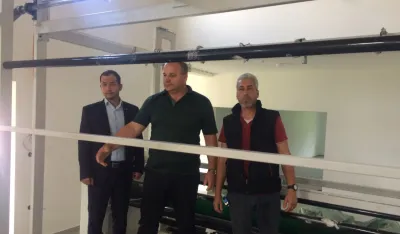 mehmed mesa adrovic prilikom otvaranja fabrike