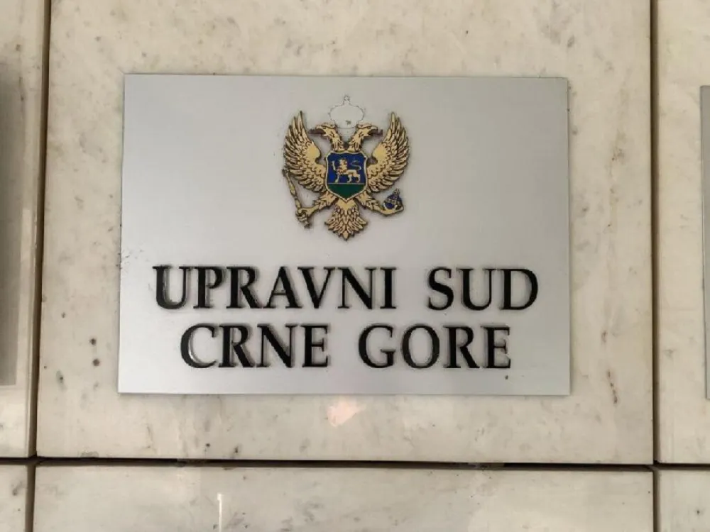 Poruka Upravnog suda Abazoviću: Nismo ni u čijim kandžama