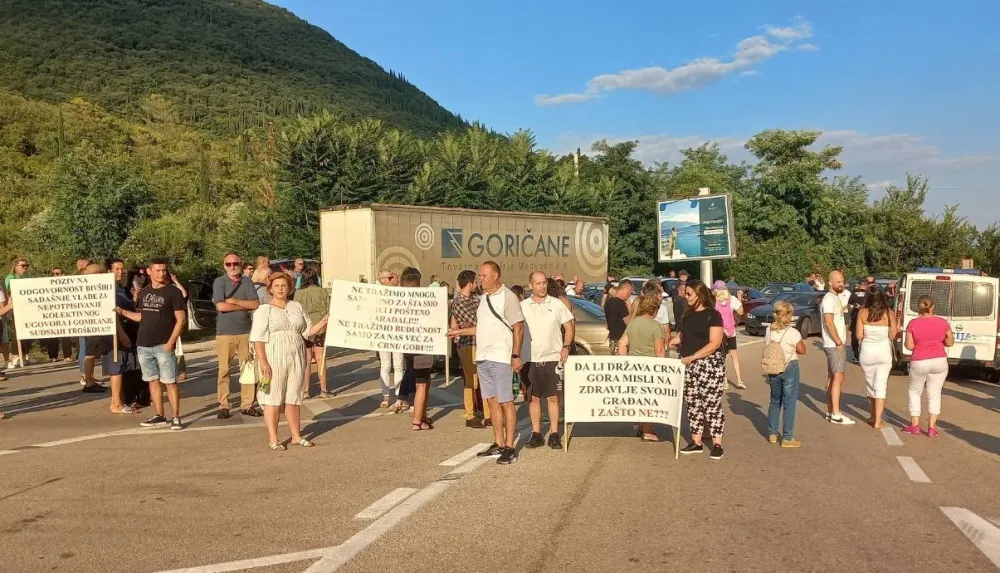 Blokada granice institut radnici