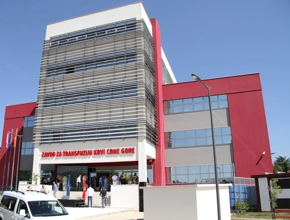 Завод за трансфузију крви (фото: РТЦГ)