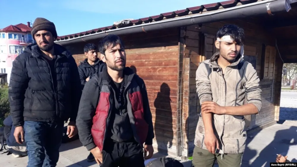 Migranti na granici BiH i Hrvatske