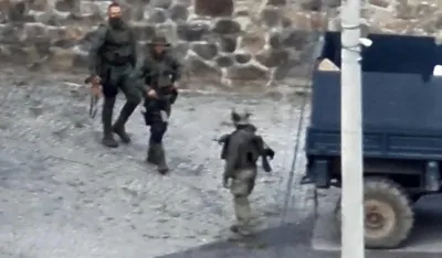 Napadači oko manastira Banjska 