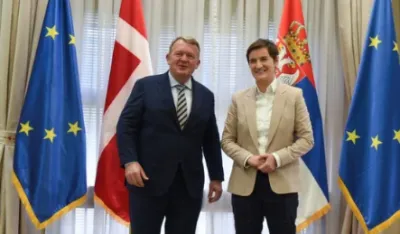 Brnabić i Rasmusen: Mir i stabilnost od presudnog značaja, neophodno smanjiti tenzije