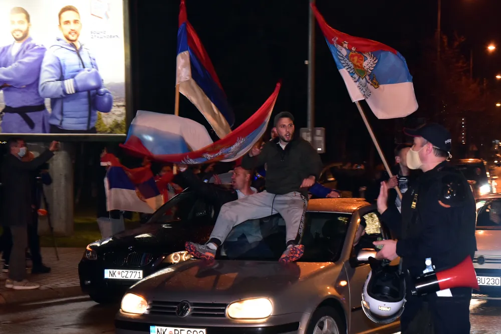 izbori u niksicu proslava opozicije