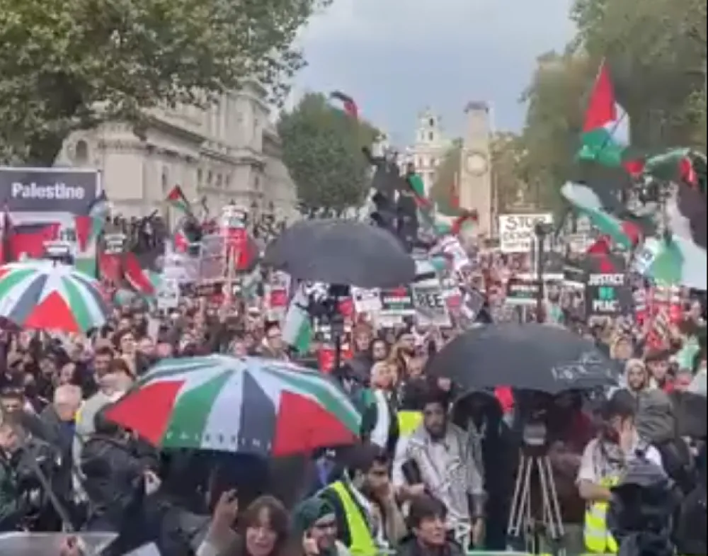 London, podr&scaron;ka Palestini