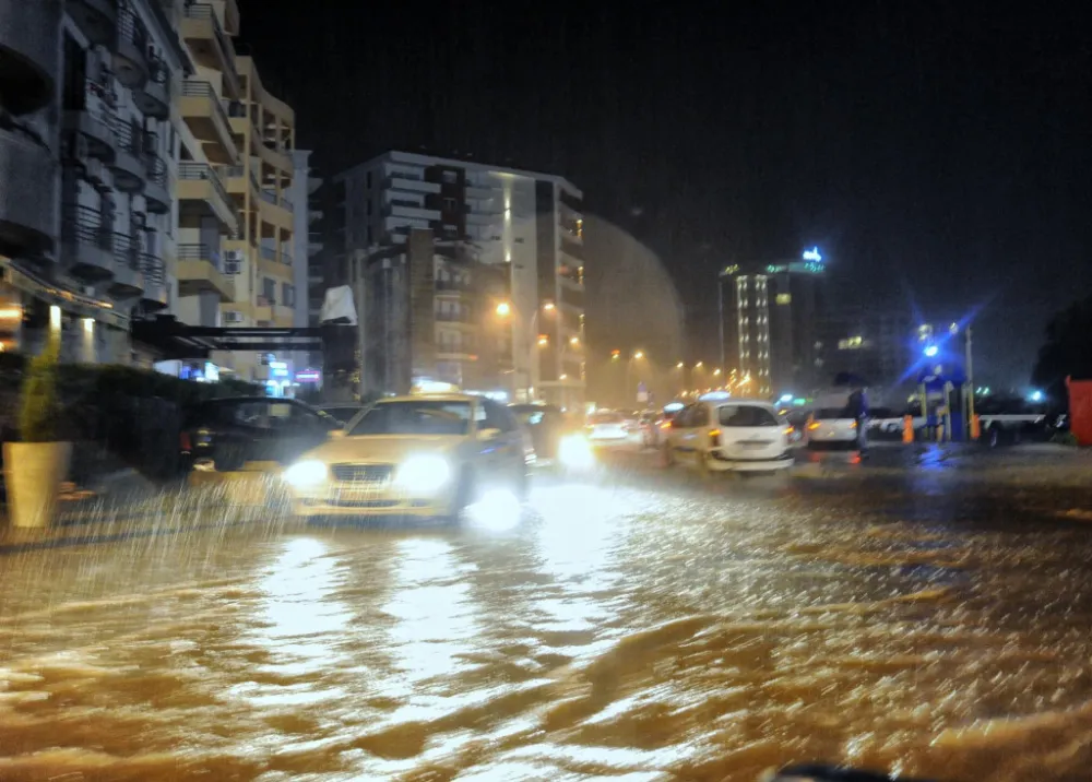 Padavine, Budva