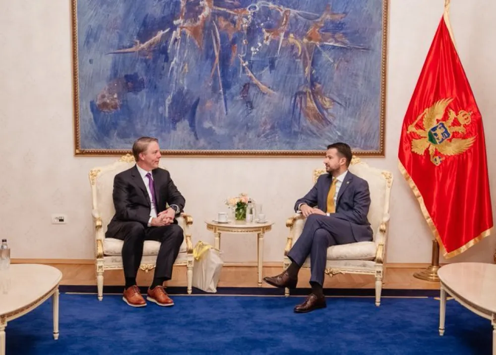 Jakov Milatović i Džef Hjuber