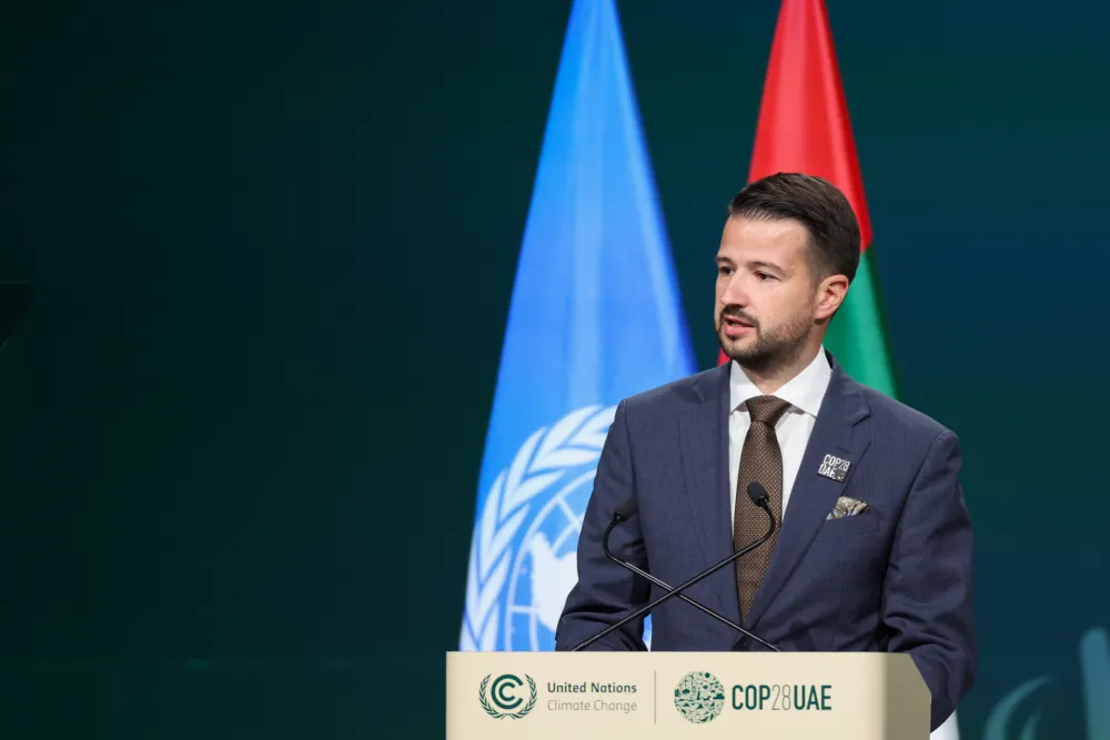 Jakov Milatović na samitu svjetskih lidera COP28