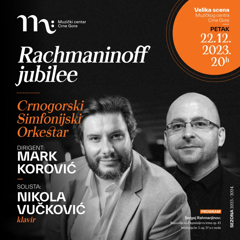 Novogodi&scaron;nji koncert posvećen Rahmalnjinovu