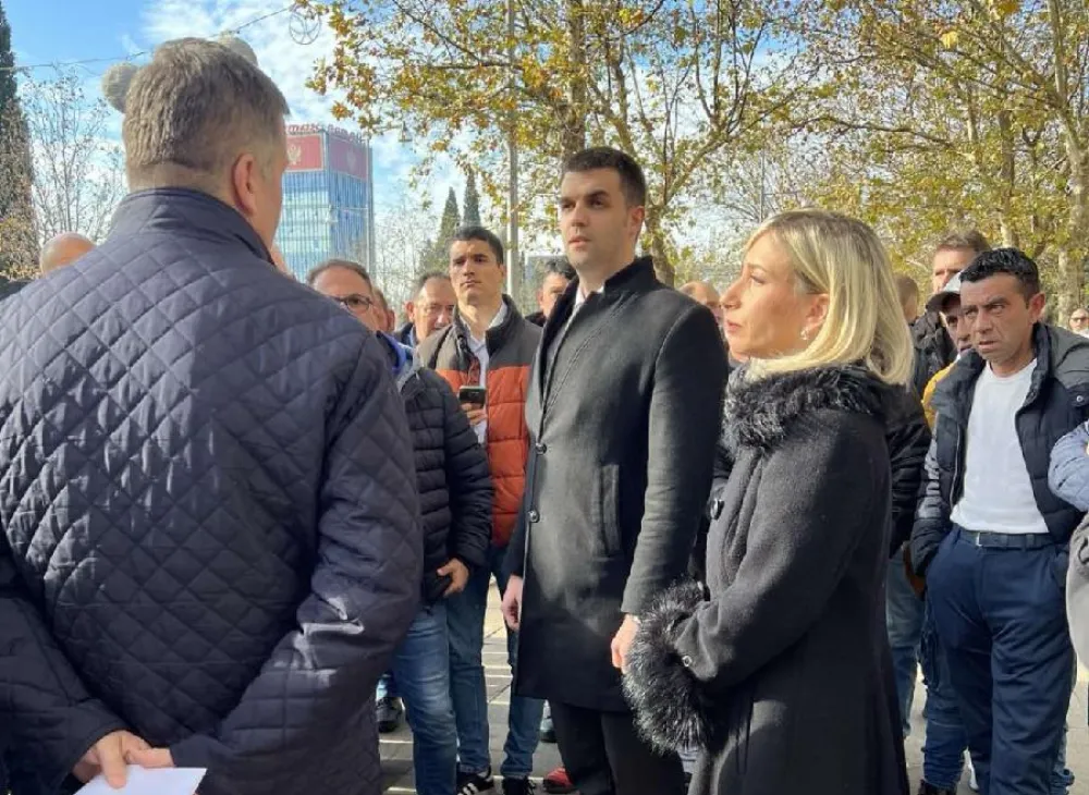 SNP Protest radnika