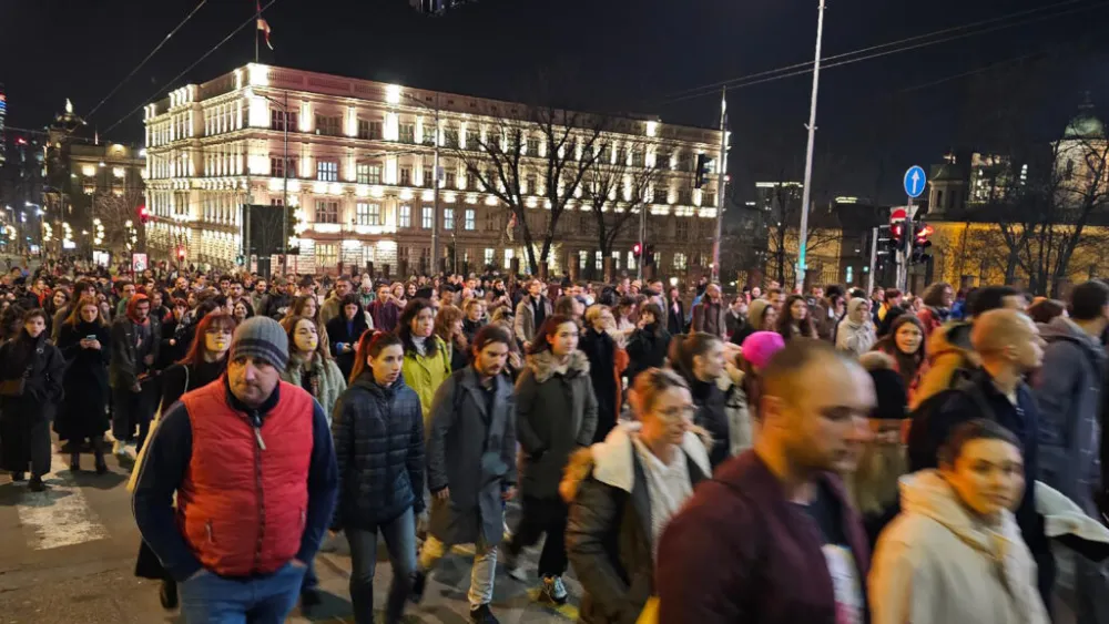 Osmi dan protesta u Srbiji