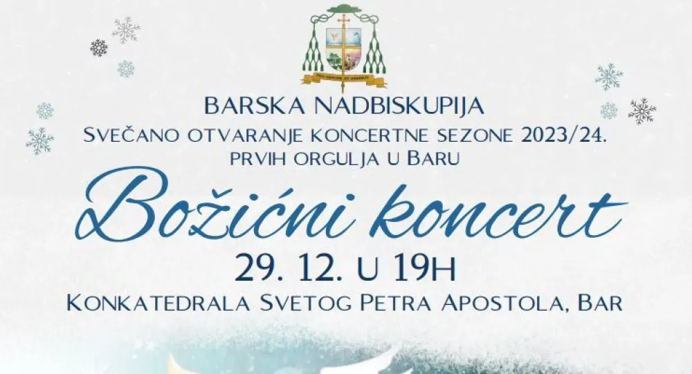 Božićni koncert u Baru