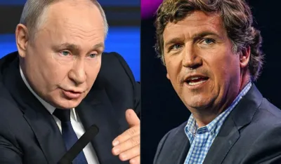 Putin i Karlson