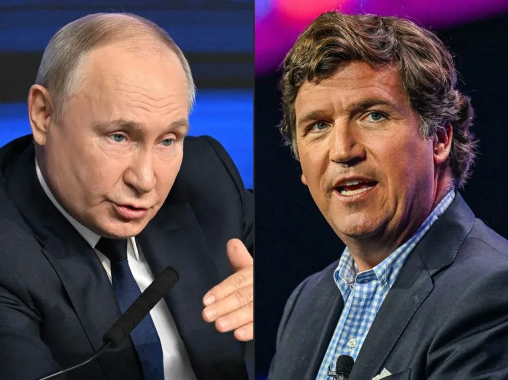 Putin i Karlson