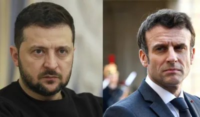 Zelenski i Makron