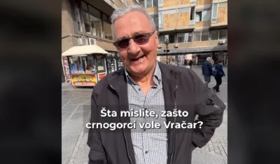 (VIDEO) Beograđanina pitali za&scaron;to Crnogorci vole Vračar? Odgovor nasmijao region