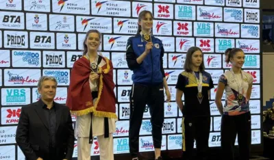Andrea Beri&scaron;aj na pobjedničkom postolju