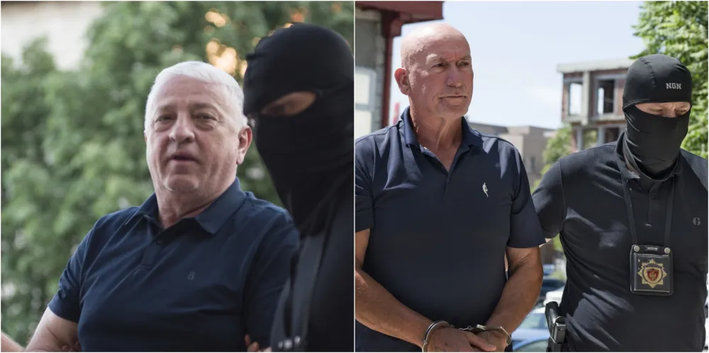 (VIDEO) Katnić i Lazović privedeni kod istražnog sudije