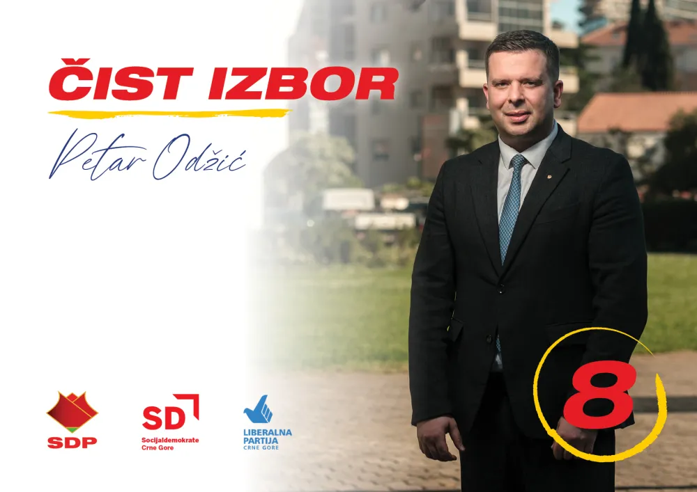 Čist izbor &ndash; Petar Odžić &ndash; SDP, SD, LP i građani