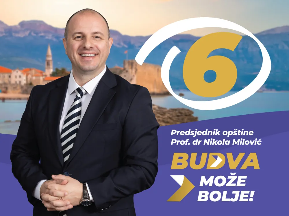 Milović: Budvani će dobiti superiornu upravu, digitalizovaćemo usluge i vratiti Pjesmu Mediterana