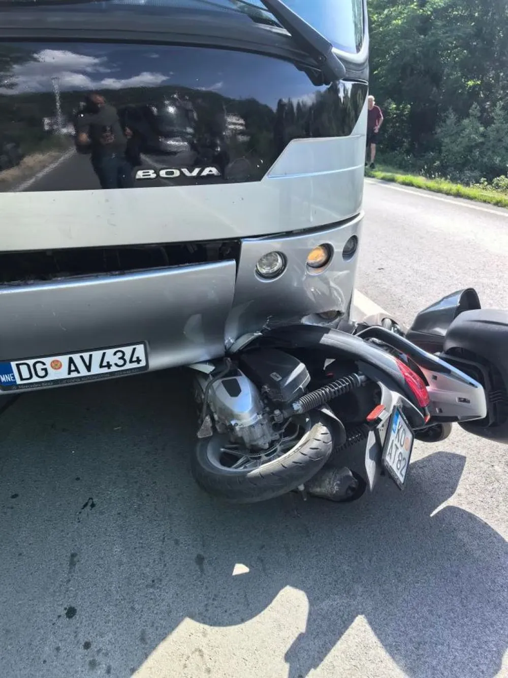 Udes kod tunela Vrmac