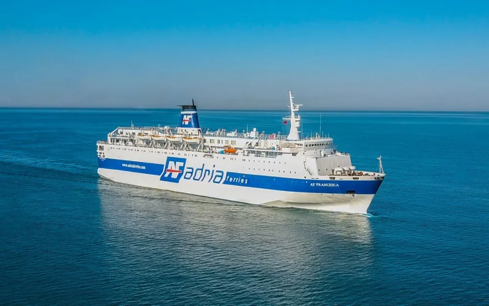 Na liniji Drač &ndash; Bar &ndash; Ankona ploviće "Mia", najmlađi brod Adria Ferries