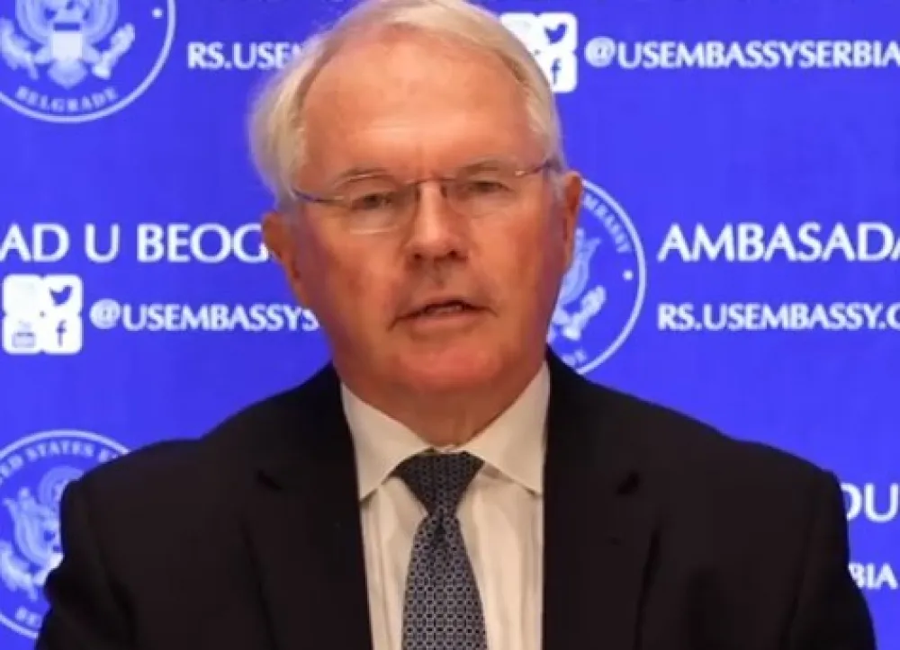 Hil: Nazdravljam ča&scaron;om srpskog vina, Srbija i SAD idu putem prosperiteta