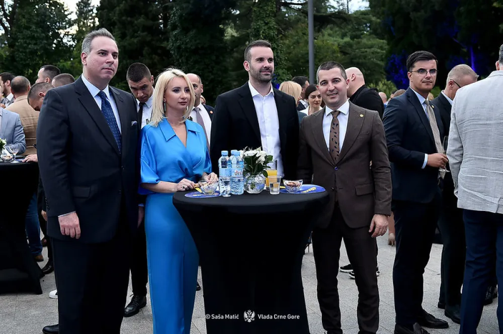 Ivanović, Gorčević, Spajić i Bečić na proslavi povodom IBAR-a