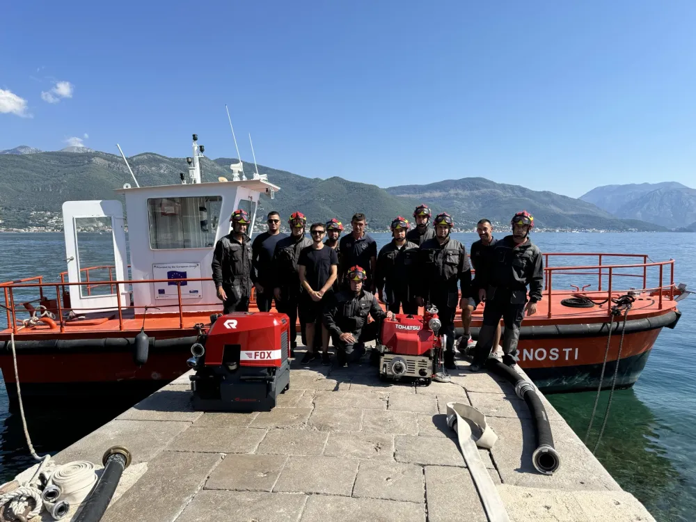 Realizovana vježba i obuka na Lu&scaron;tici