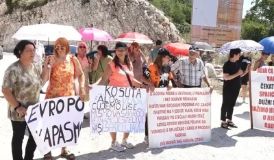 Protest radnika Ko&scaron;ute: Poručuju da neće odustati
